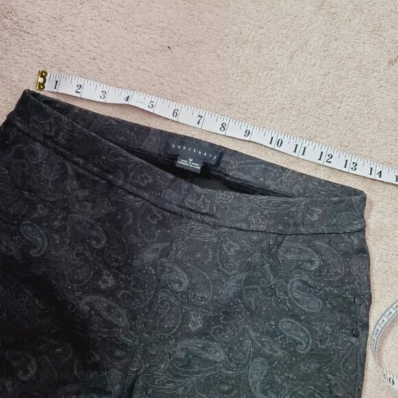 Anthropologie Sanctuary Black Skinny Pants M - Picture 7 of 9